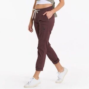 NWT Vuori Women’s Ripstop Pants Chestnut Size M
